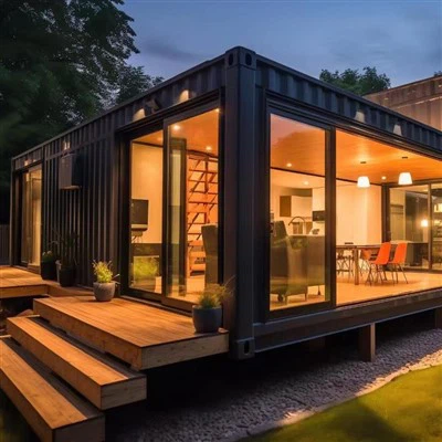 Casa de contêineres de remessa